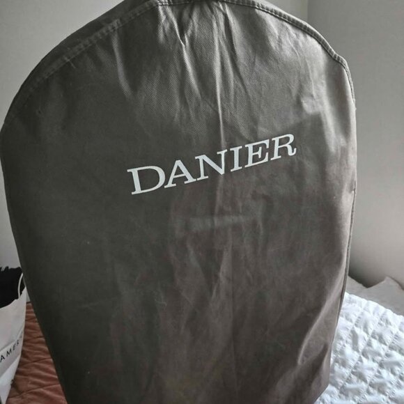 Winter Down Leather Danier Coat - Picture 4 of 4